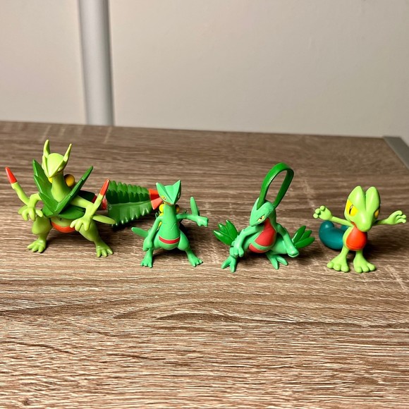 Pokémon Treecko Evolution Line, 4 figures - Picture 1 of 12